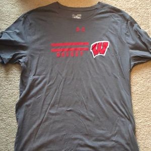 Men’s Wisconsin hockey tshirt. Never worn